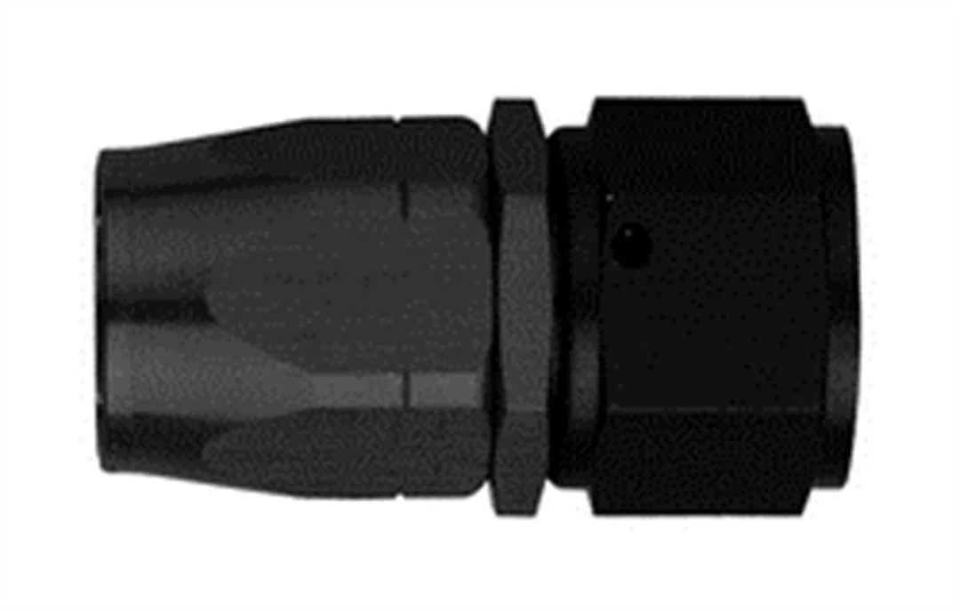 FCM4414 – AEROQUIP Hose End Fitting, -10 AN Hose Straight Anodized Black Aluminum